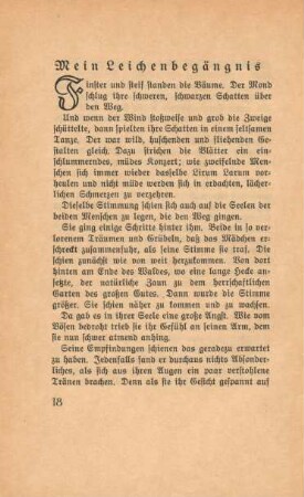 Mein Leichenbegängnis