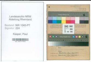 Entnazifizierung Paul Kasper , geb. 02.04.1898 (Postbeamter)