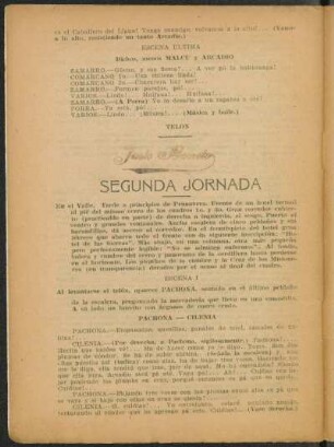 Segunda jornada