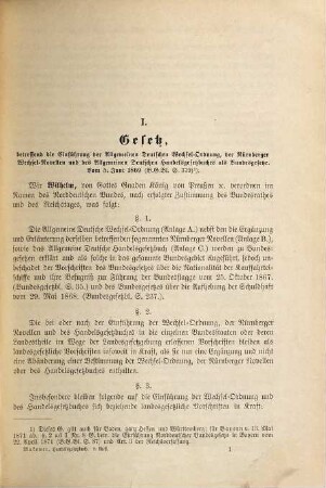 Das allgemeine deutsche Handelsgesetzbuch nebst dem preußischen Einführungsgesetze vom 24. Juni 1861 und den Instruktion von 12. Dezember 1861