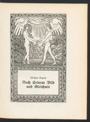 5. Nach Seinem Bild und Gleichnis