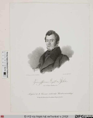 Bildnis Heinrich Erdmann August von Thielau
