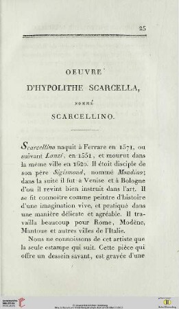 Oeuvre d’Hypolithe Scarcella nommé Scarcellino