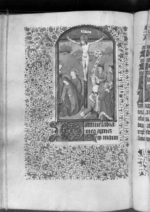 Heures de Brière de Surgy / Heures / Horae / Stundenbuch — Kreuzigung Christi, Folio fol. 108 v