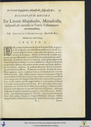 Dissertationes X.–XII.
