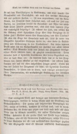 103-131 Kirchenhistorische Theologie