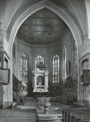 Dippoldiswalde, evangelische Marien- und Laurentiuskirche, Inneres, Chor