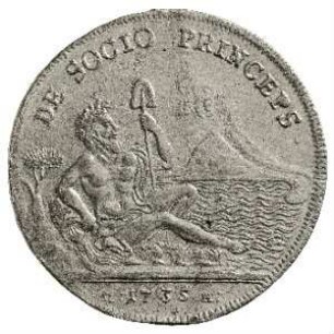 Münze, Ducato (AR), 1735