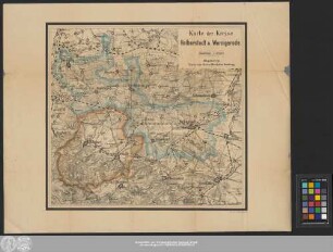 Karte der Kreise Halberstadt & Wernigerode