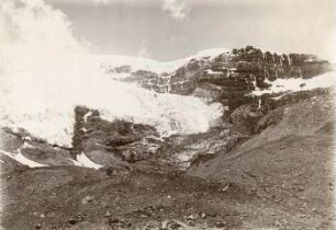 Chimborazo. Nord-Gipfel, von der Schneegrenze aus