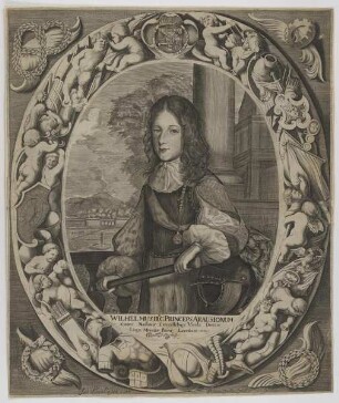 Bildnis des Wilhelmus III von Oranien-Nassau