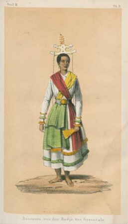 Danseres van den Radja van Gorontalo