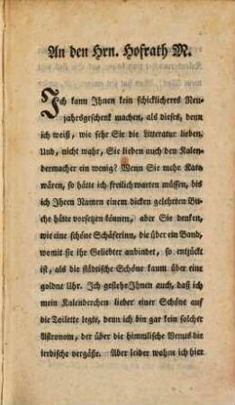 Almanach der deutschen Musen : auf das Jahr ... 1770