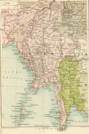 Map of Burma