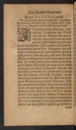 Das LXXXVII. Capitel.