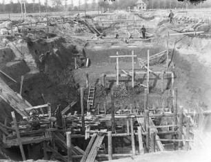 Brücke über MLK im Bau
