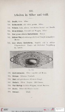 Arbeiten in Silber und Gold