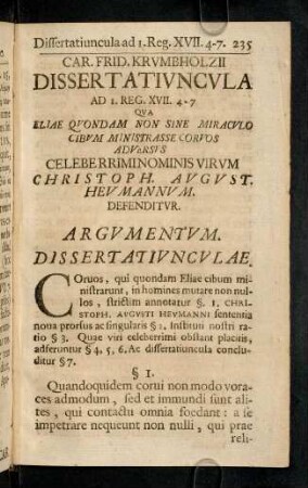 235-244, Dissertatiunculae