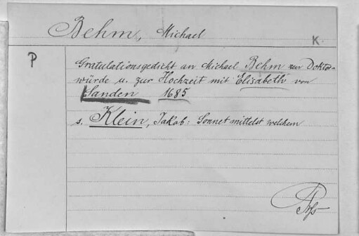Sanden, Elisabeth von - Saupe, Hans