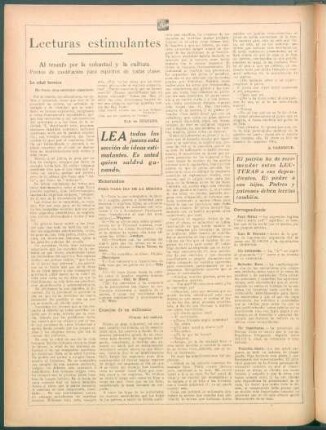 Memorandum : Para cada día de la semana