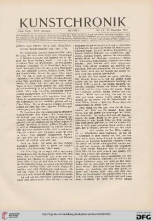 Heft 13 (27. Dezember 1912)
