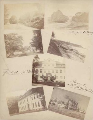 links oben: Frederiksborg rechts oben: Frederiksborg links Mitte: Charlottenlund rechts Mitte: Charlottenlund Mitte unten: Charlottenlund links unten: Charlottenlund rechts unten: Regatta ... Helgoland