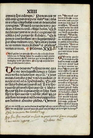 Psalmus. XXI - Ps. XXX