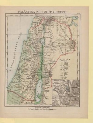 Palästina zur Zeit Christi, Jerusalem zur Zeit der Zerstörung durch Titus