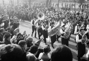 Freiburg: Rotteckring, Musikkapelle