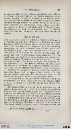 Der Gottesdienst