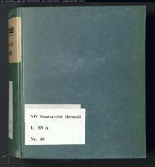 Gogerichtsregister Amt Brake