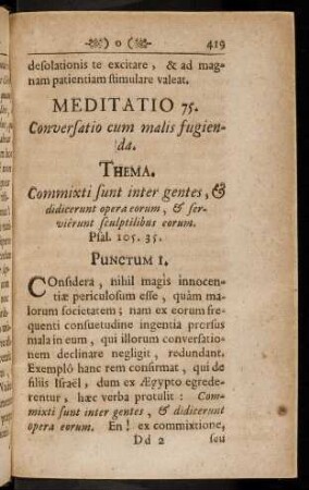 419-425, Meditatio 75