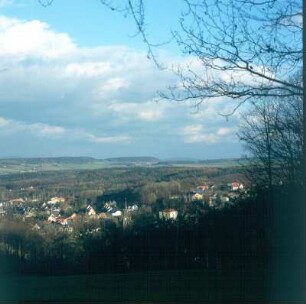 Berggießhübel. Ansicht von Westen : Bad Gottleuba-Berggießhübel. Berggießhübel. Ansicht von Westen