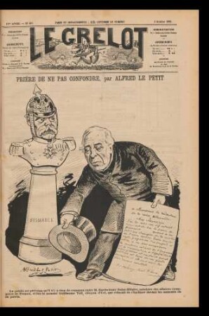 Prière de ne pas confondre, par Alfred Le Petit