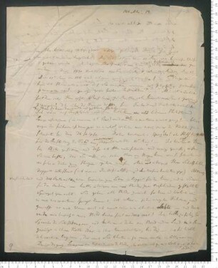 Brief von Adolf Erman an Adelbert von Chamisso