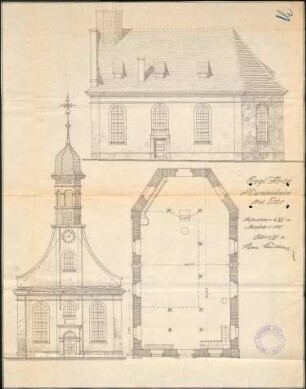 Unterhaltung der beiden Kirchen in Dundenheim und Regelung der Kostenübernahme