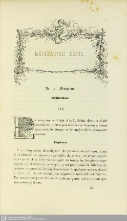 Méditation XXIII.
