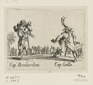 Capitaine Bonbardon - Capapitaine Grillo, Blatt 13 der Folge "Balli di Sfessania"