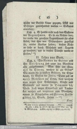 II. Lehre von Gott