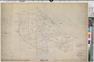 Olfen (Olfen), Flurbereinigung Vinnum, Bl. 8 Schätzungskarte Olfen Stadt Flur 16