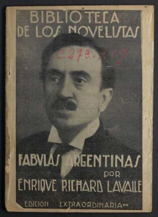 [Fotografía de] Enrique Richard Lavalle