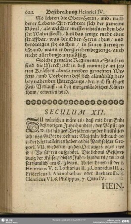 Seculum XII.
