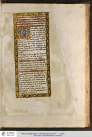Prima Europe tabula insulas britannicas continet cum ceteris insulis que circa ipsas sunt parallelus...