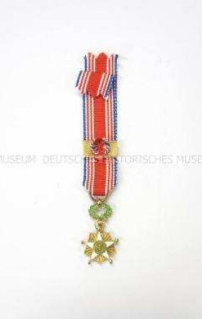 Orden der Afrikanischen Befreiung (Humane Order of African Redemption), Miniatur zum Großkreuz