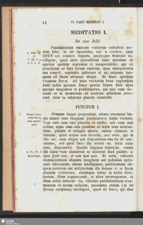 Meditatio I. - IX.