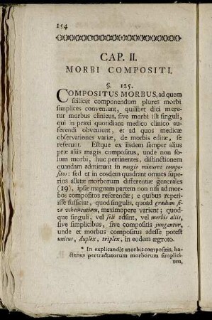 Cap. II. Morbi Compositi.