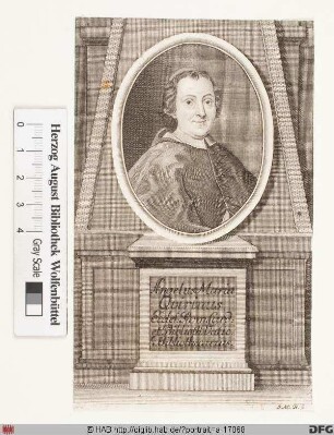 Bildnis Angelo Maria (Taufn.: Geronimo) Querini (Quirini)
