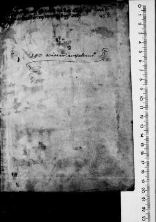 Besitzvermerk Kloster St. Katharina Nürnberg: „Daz puch gehort in daz closter zu sant Kathr[ein] in Nur. prediger orden.“