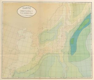 Carte. Indiquant la profondeur de la mer emironnante du Japon