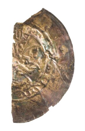 Münze, Brakteat (Hälbling), um 1208